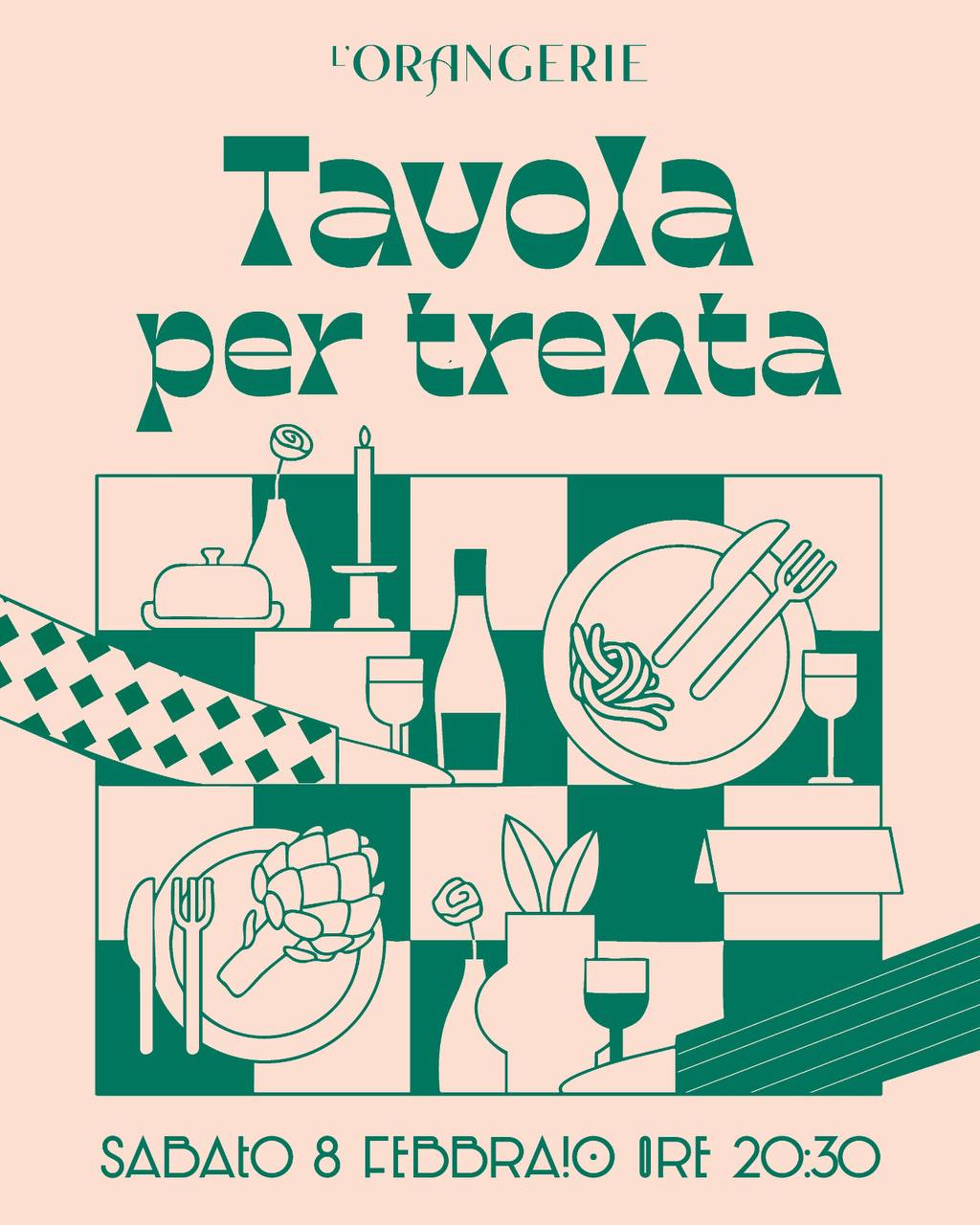 Tavola per trenta