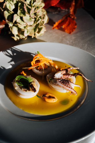 TOTANO RIPIENO DI PATATE E ZAFFERANO